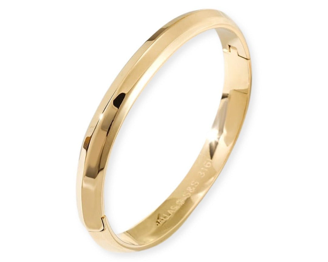Gold Dome Bangle XL - NOA - Bracelet