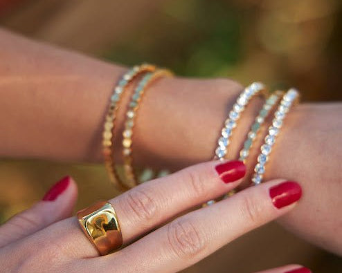 Gold Dome Ring - NOA -
