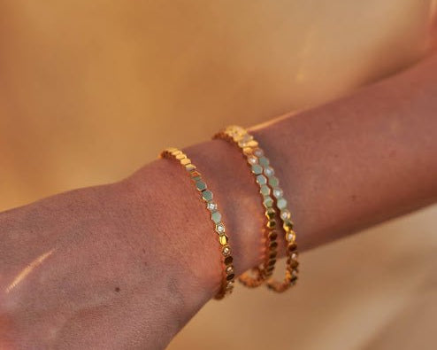 Honey Comb Bangle - NOA -