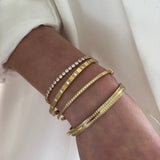 Ice Cube Bangle - NOA - Bracelet