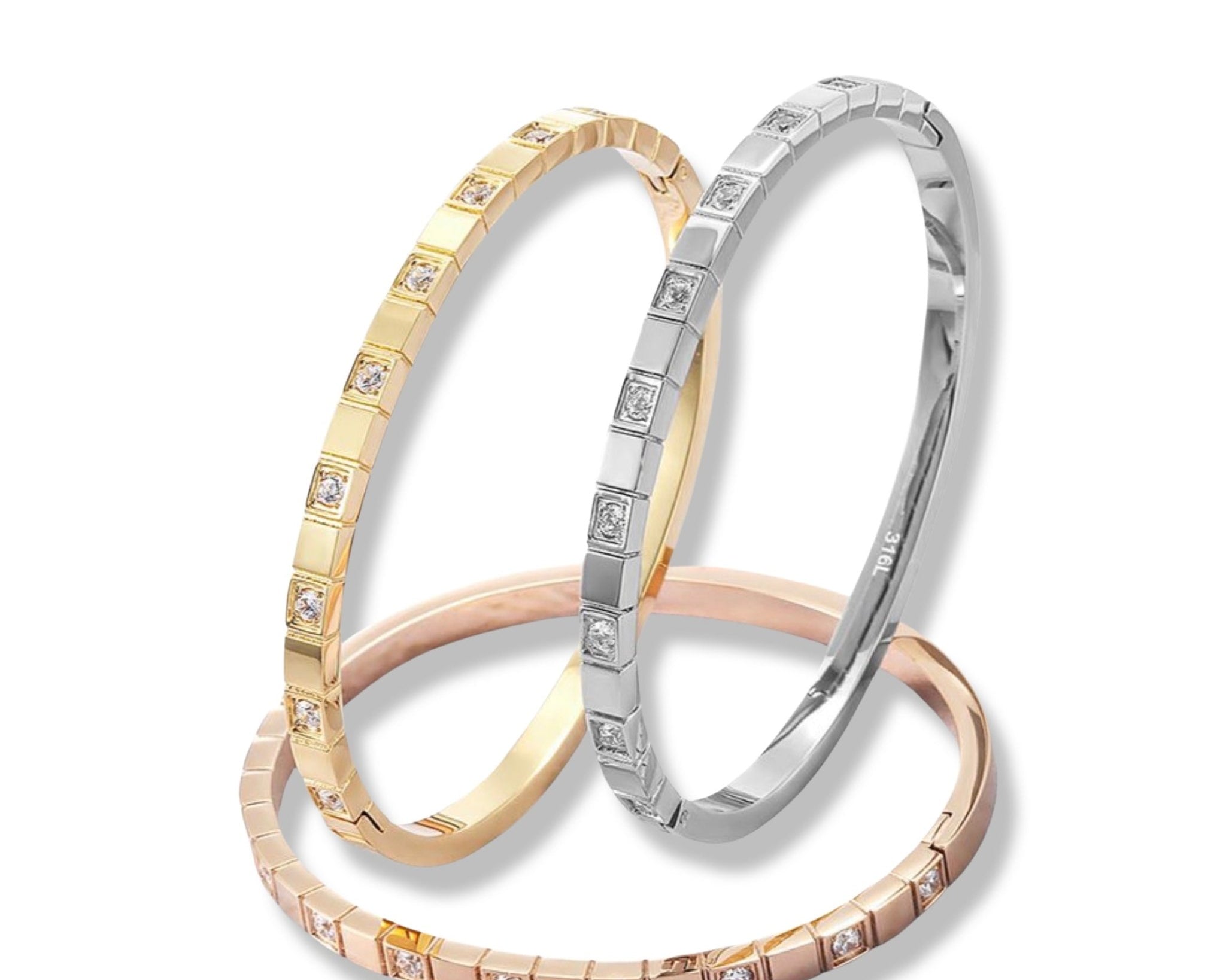 Ice Cube Bangle - NOA - Bracelet