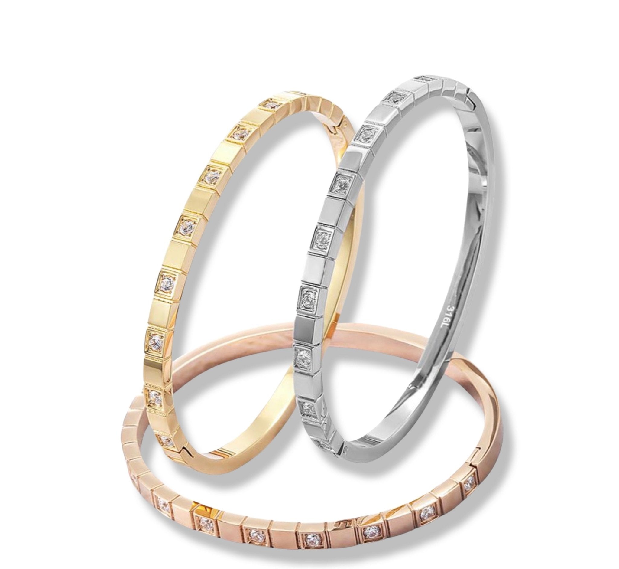 Ice Cube Bangle - NOA - Bracelet