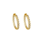 Kate (Petite) Yellow Gold - NOA - Earrings