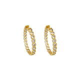 Kate (Petite) Yellow Gold - NOA - Earrings
