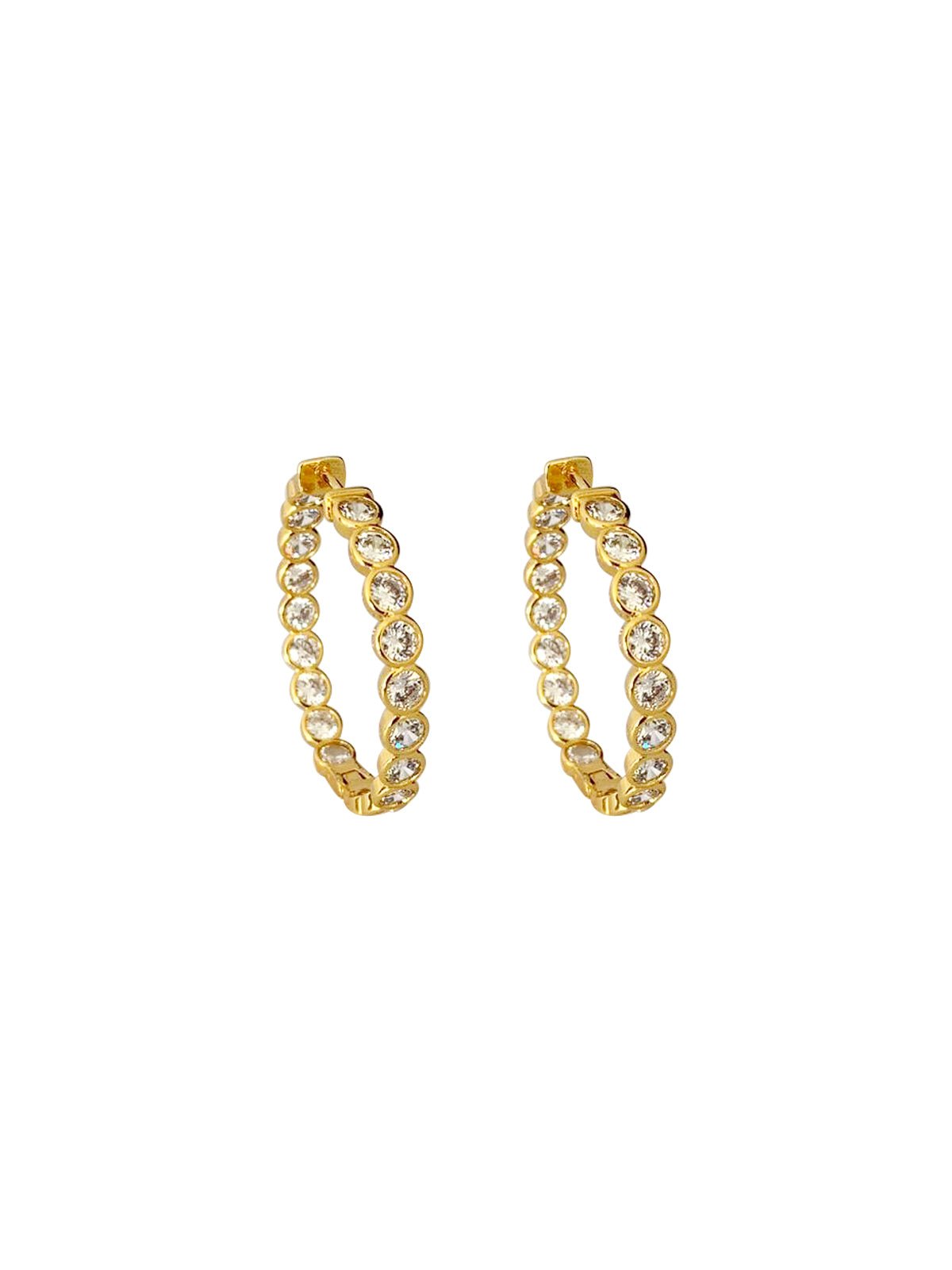 Kate (Petite) Yellow Gold - NOA - Earrings