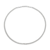 Link Goddess Necklace White Gold
