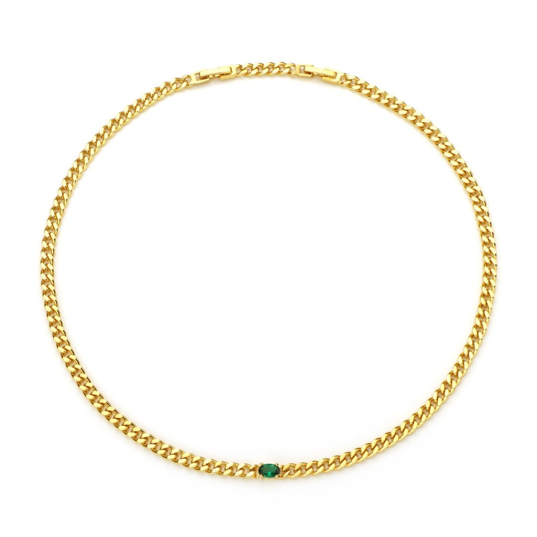 Link Goddess Necklace Yellow Gold