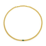 Link Goddess Necklace Yellow Gold