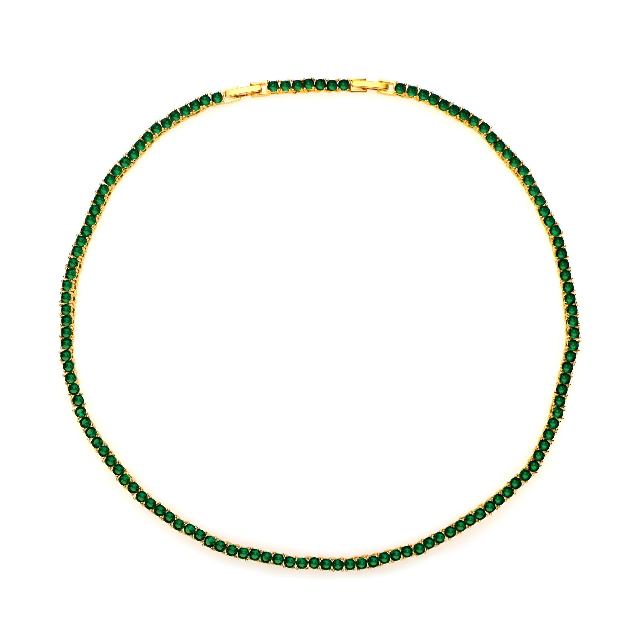 Mademoiselle Tennis Emerald - NOA Jewels -