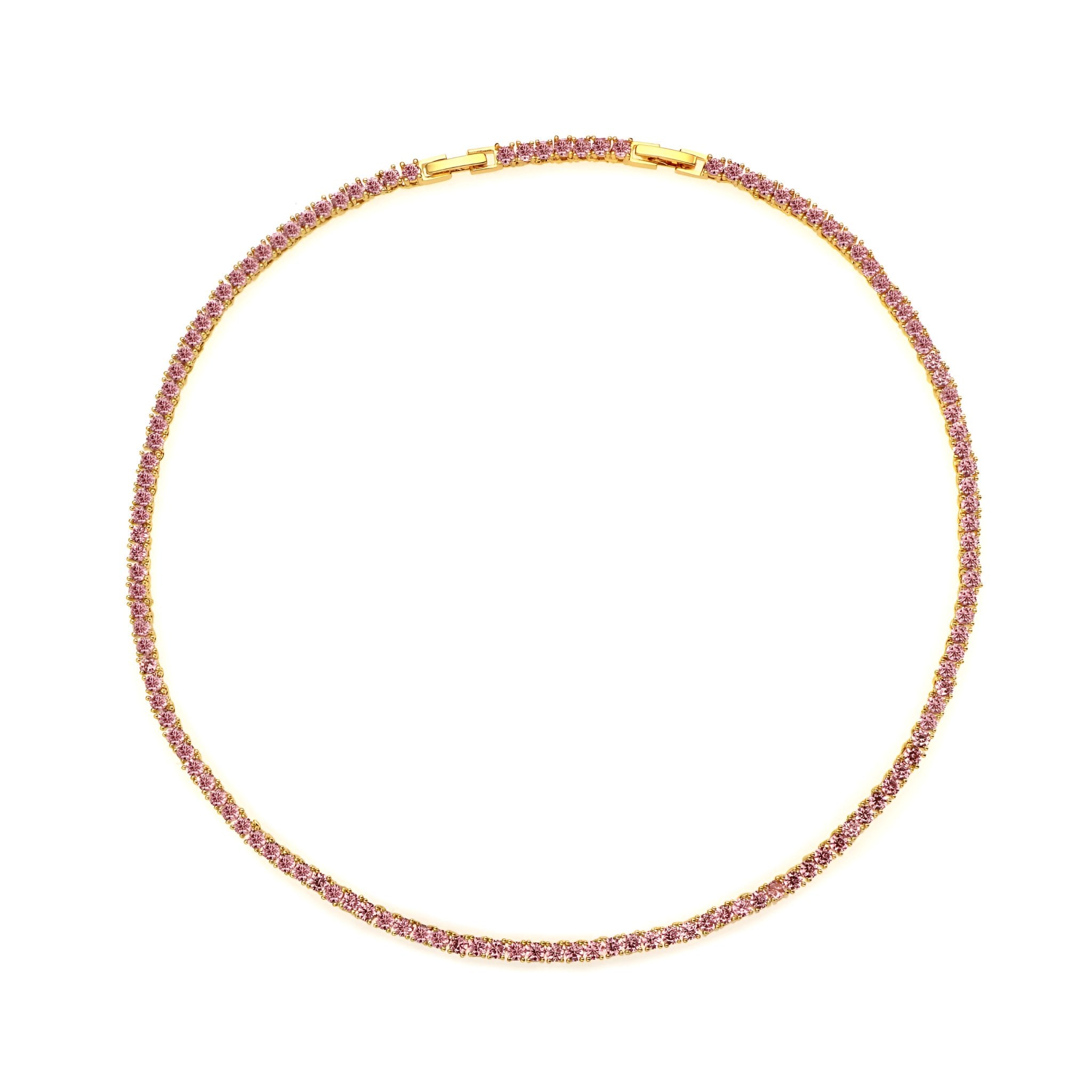 Mademoiselle tennis Pink Sapphire - NOA Jewels -