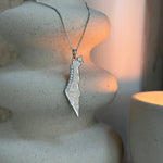 Map of Israel Necklace - NOA Jewels -
