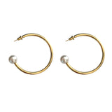 Margot - Pearl Hoops