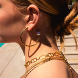 Margot - Pearl Hoops