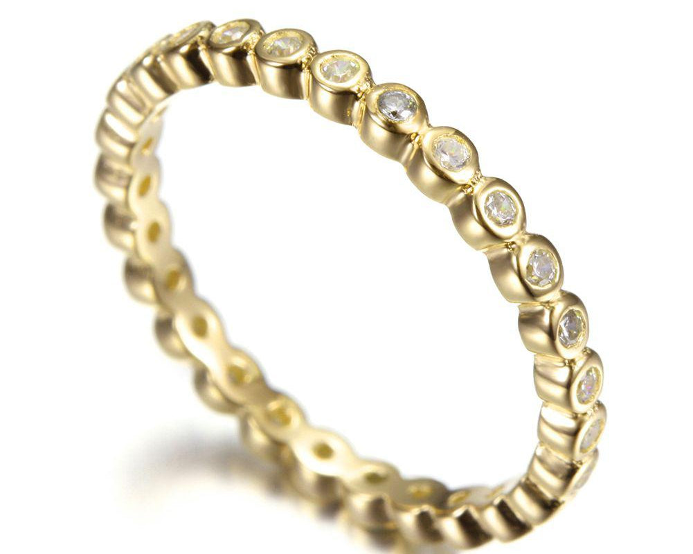 Mini Bezel Ring - NOA - Rings