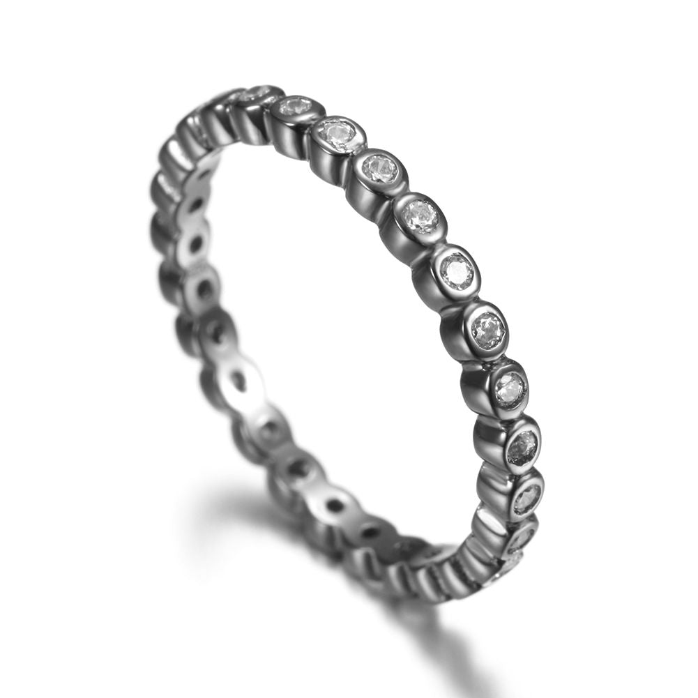 Mini Bezel Ring - NOA - Rings