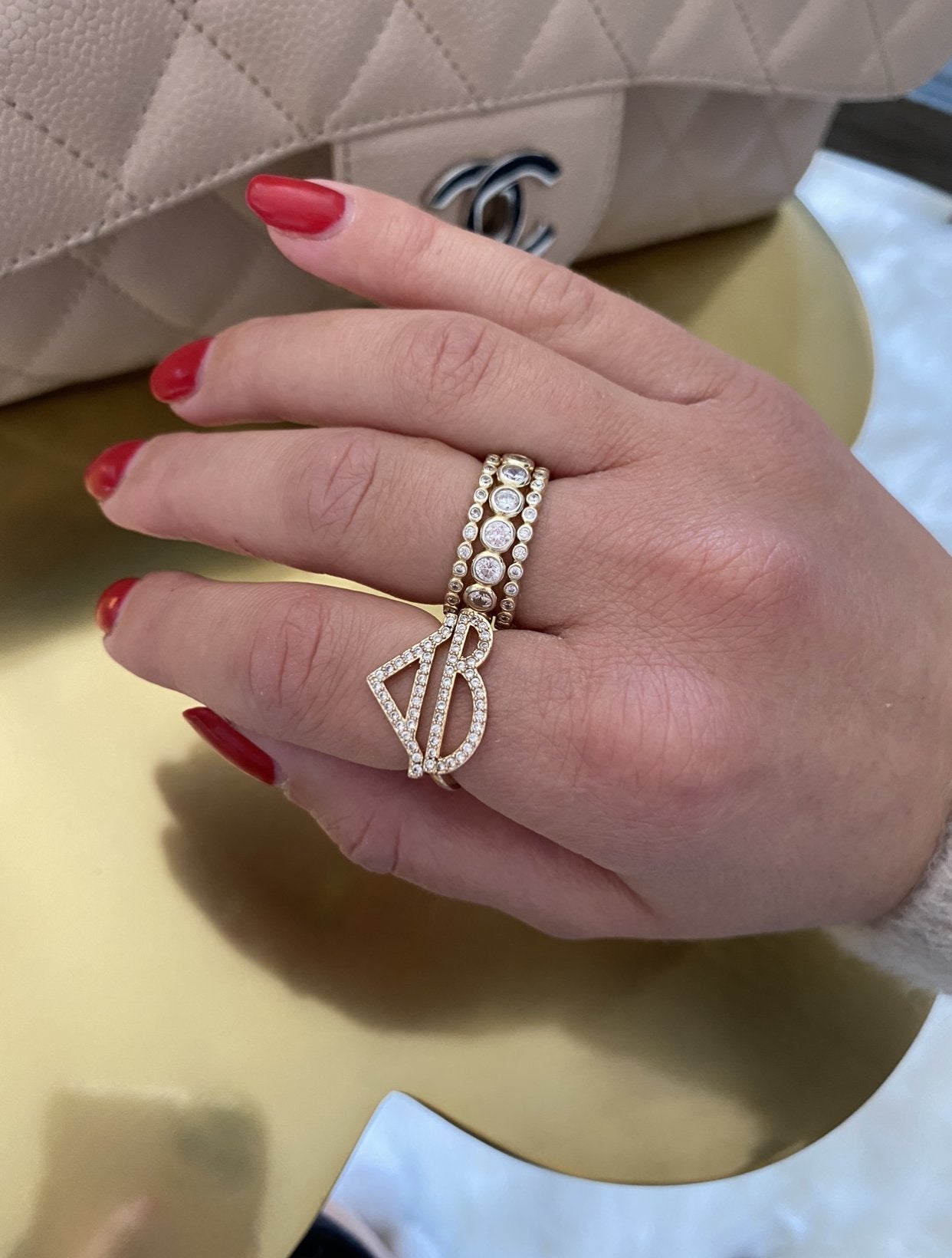 Mini Bezel Ring - NOA - Rings