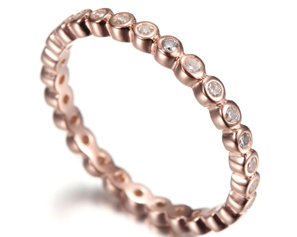 Mini Bezel Ring - NOA - Rings