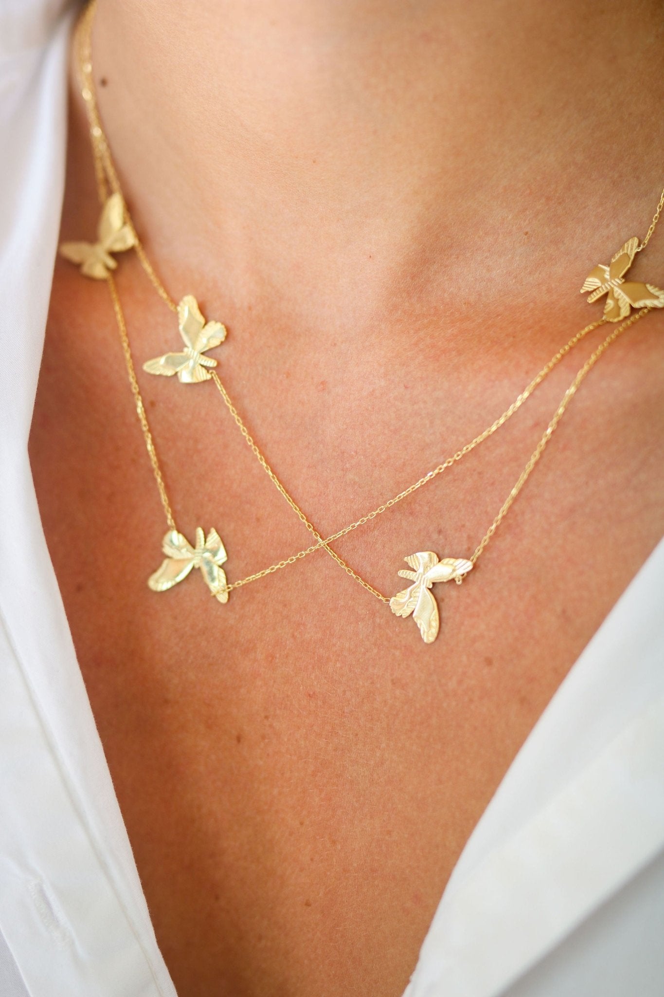 Noemi Butterfly Necklace - NOA -