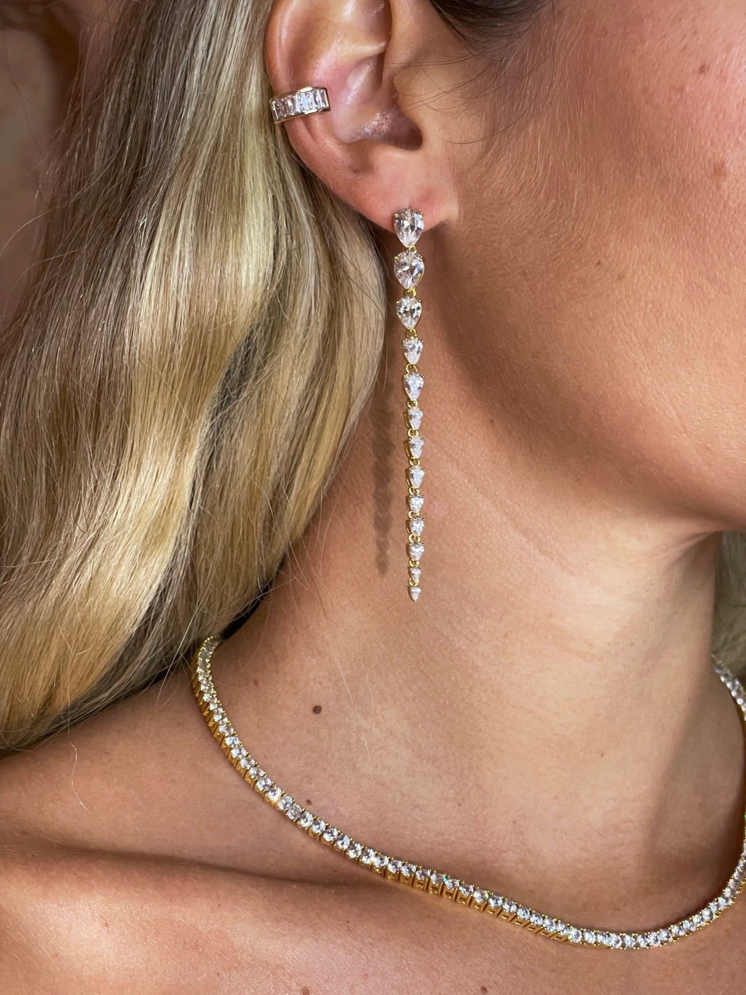 Pear Cascade Long - NOA Jewels -