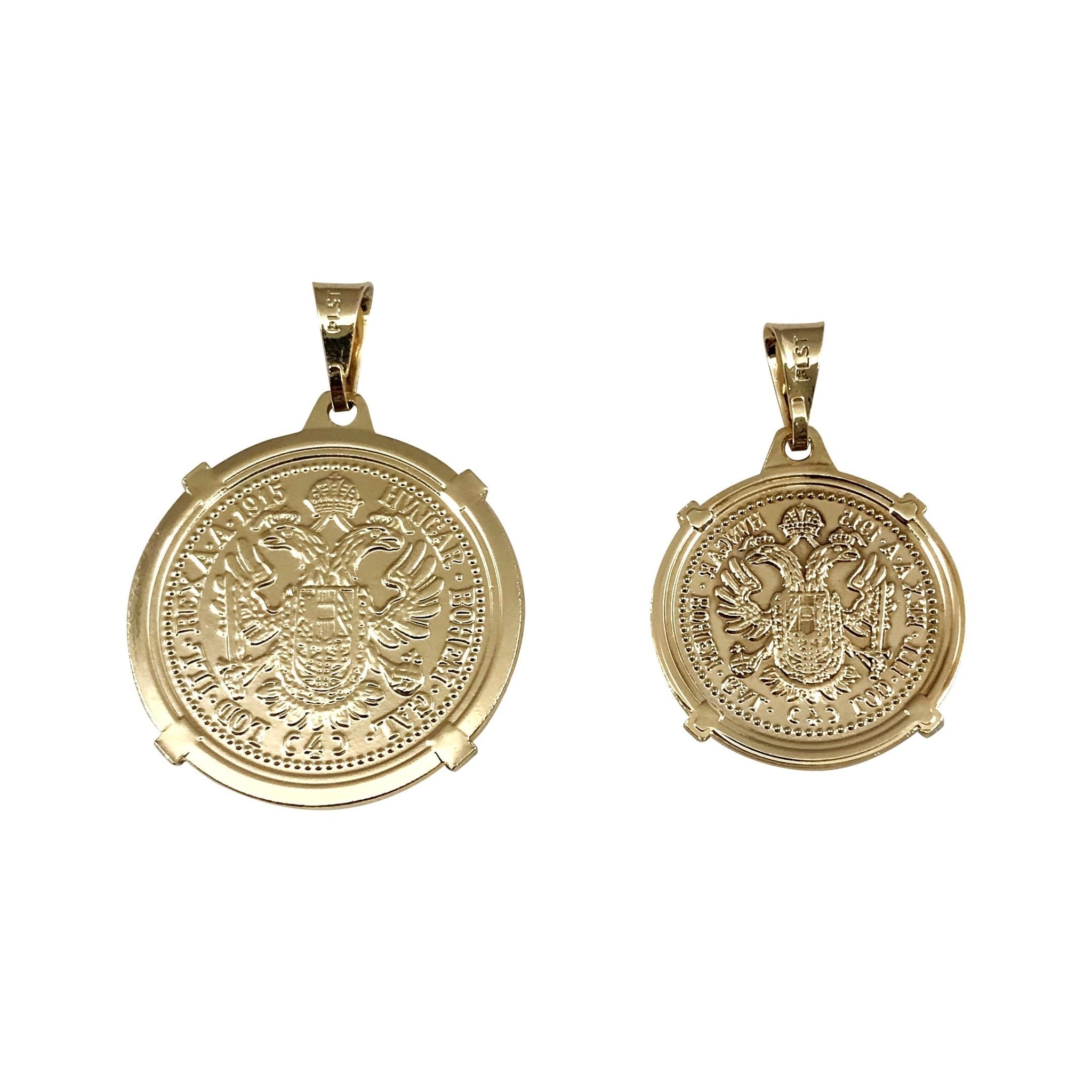 Reversible Medallion - NOA - Necklace