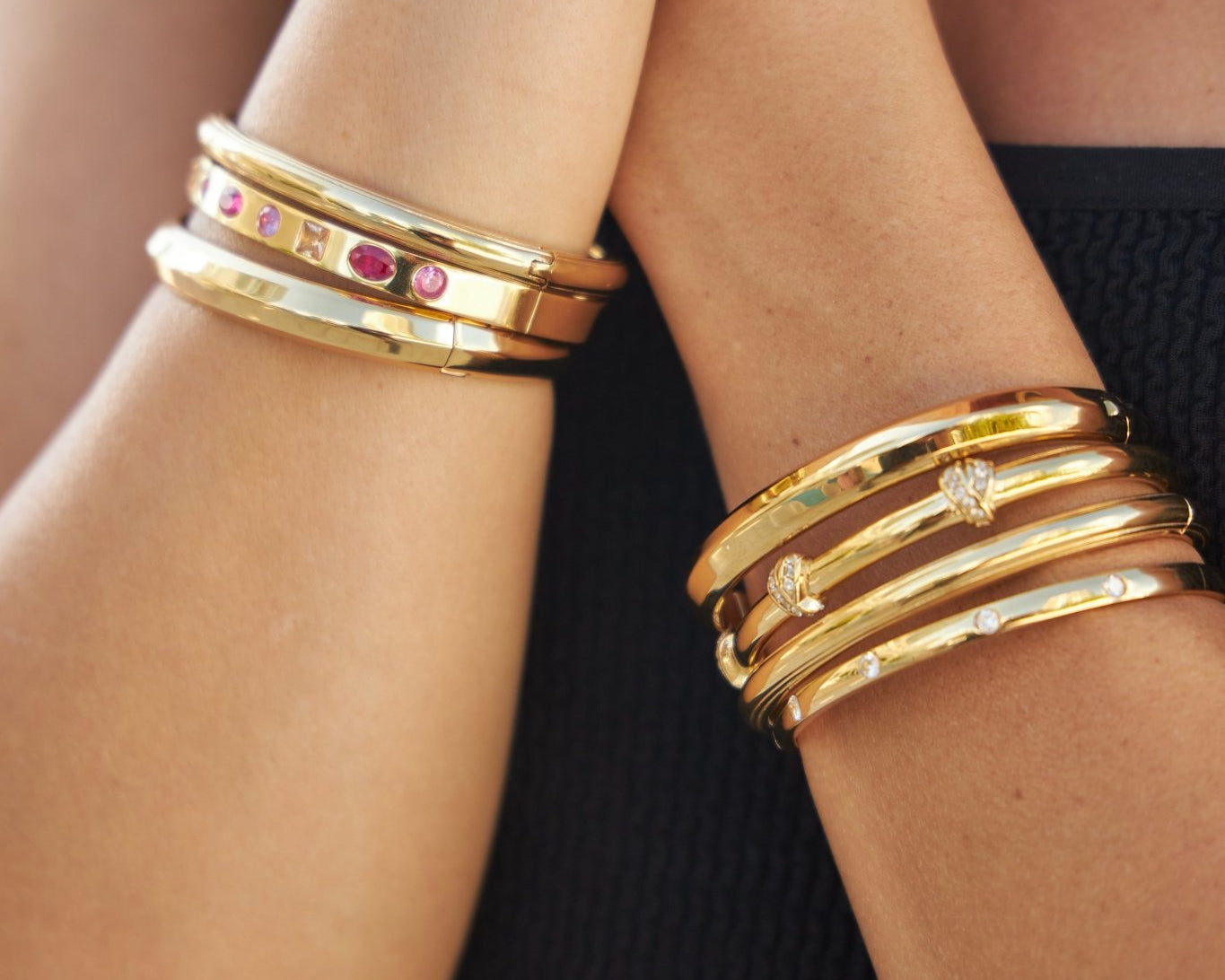 Ruby Rose Bangle - NOA - Bracelet