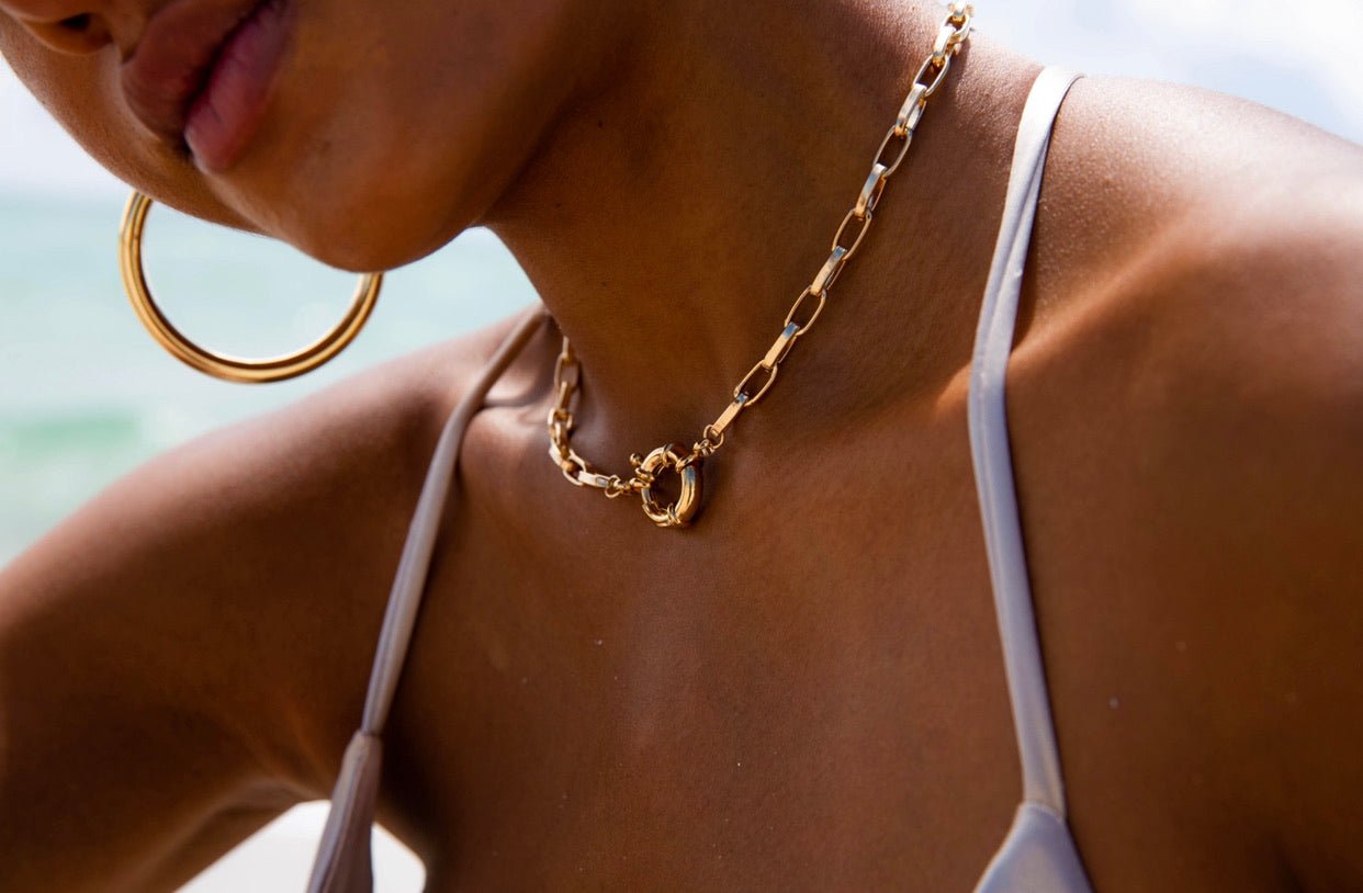 Scarlett Chain- Box Link Chain Front Lock - NOA -
