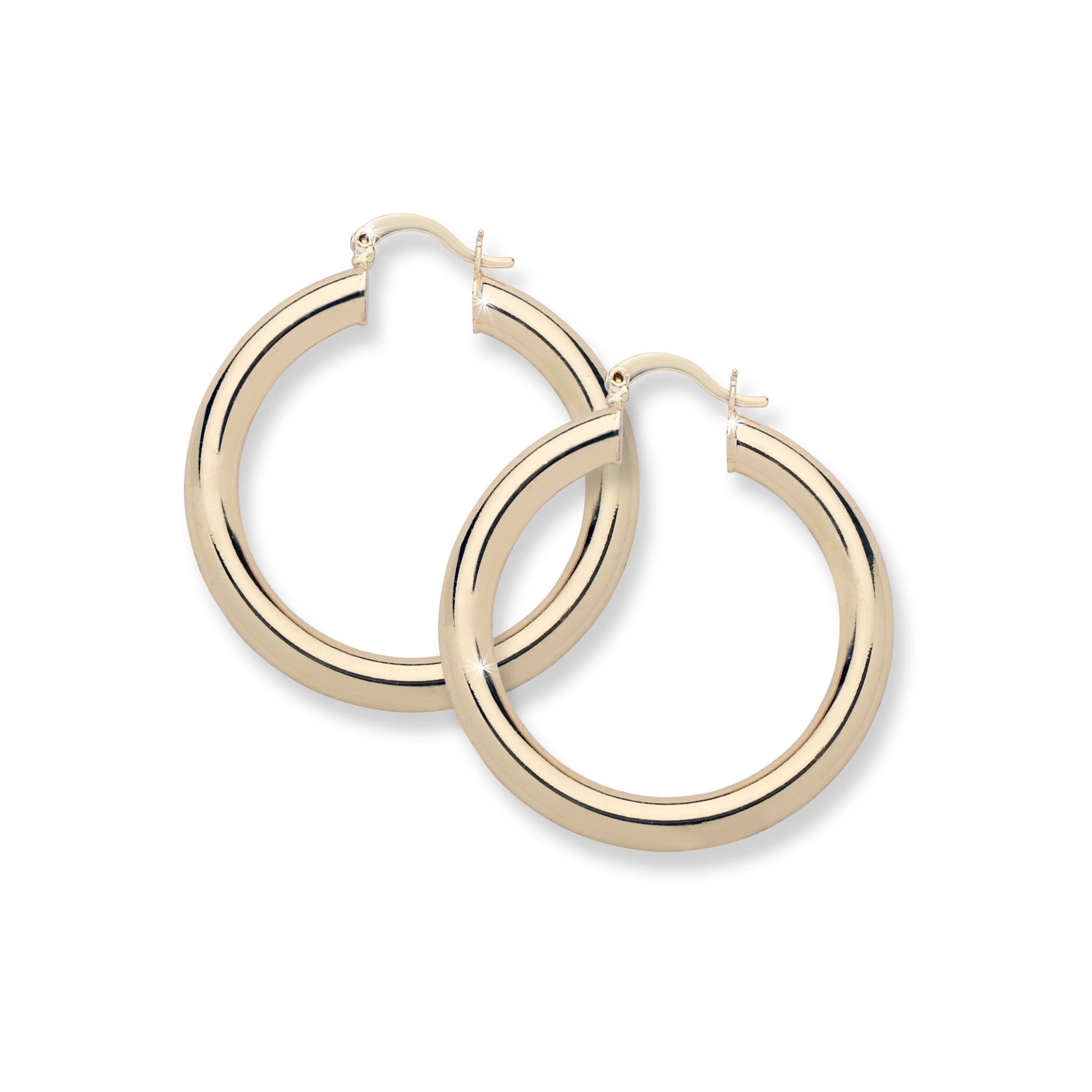 Selena Gold Hoops 1 1/2 " - NOA - Earrings