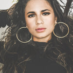 Selena Hoop 3 " - NOA - Earrings