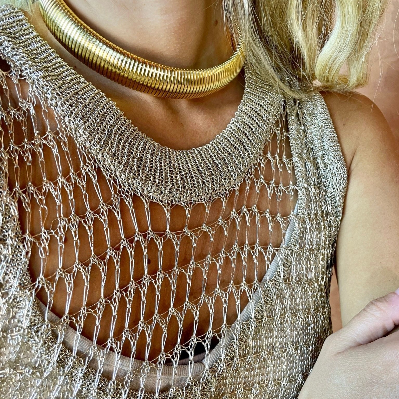 Serpent D’or Choker X - NOA Jewels -