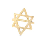 Star of David Ring Solid - NOA Jewels -
