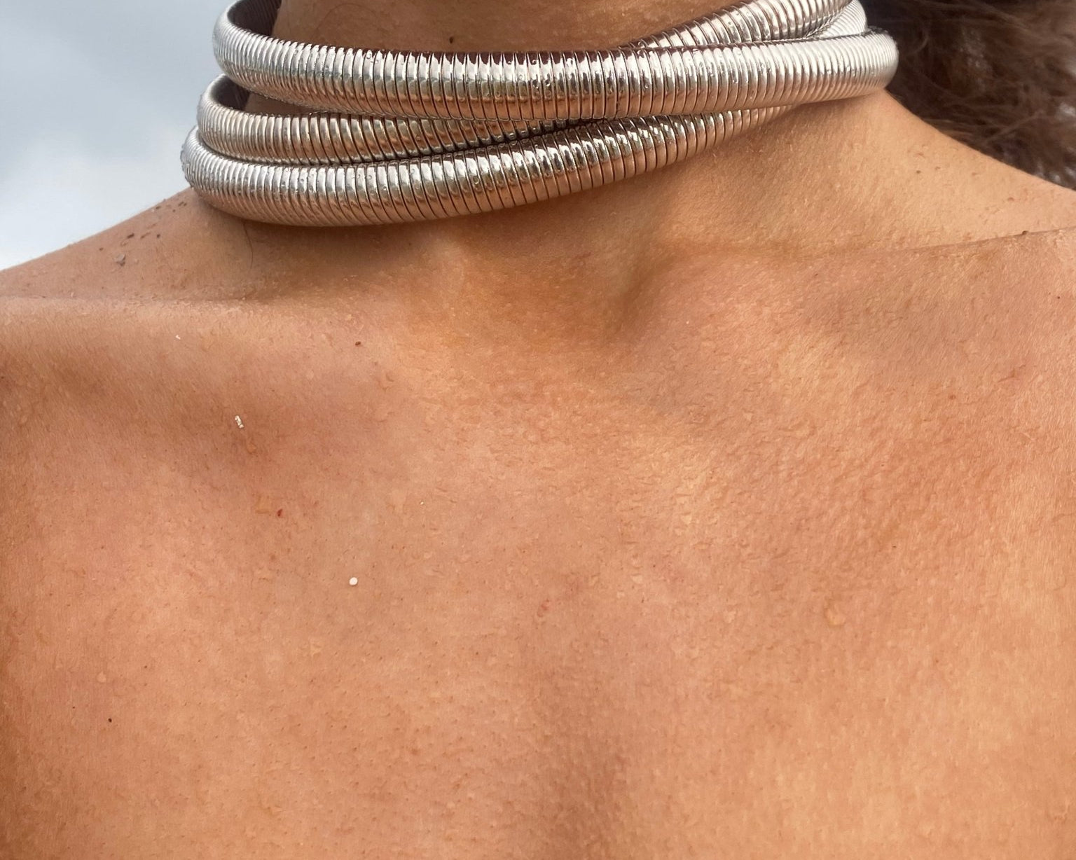 Triple Serpent D’Or Choker - NOA Jewels -