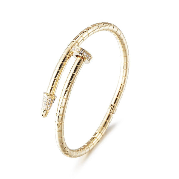 Swastika Diamond Noa Bangle