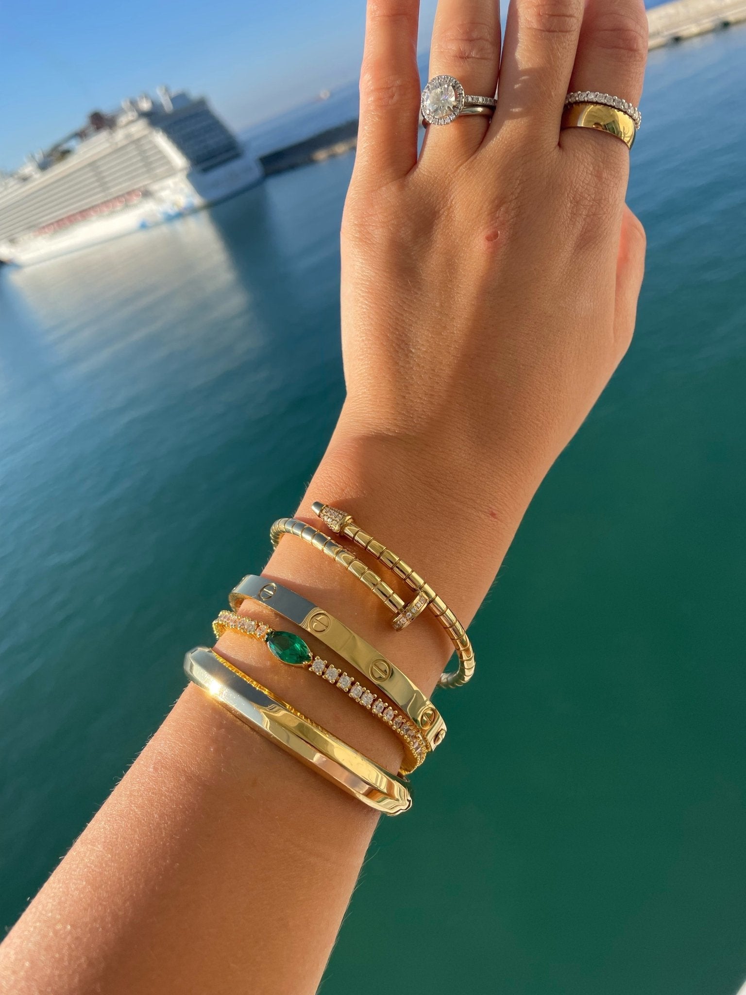 Un Clou a La Noa Bangle - NOA Jewels - Bracelet