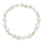 Under The Sun - Pearl Oversized Necklace - NOA Jewels -