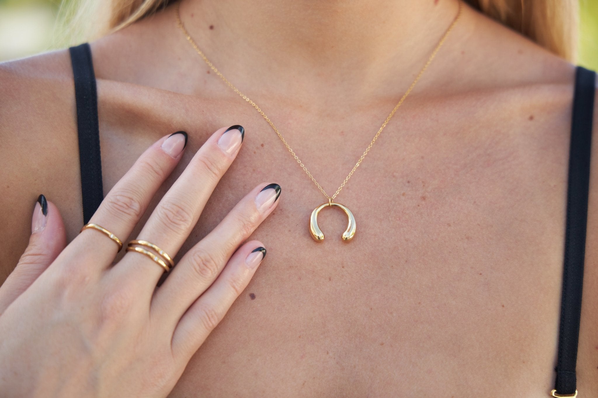 Wishbone Necklace - NOA -