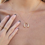Wishbone Necklace - NOA -